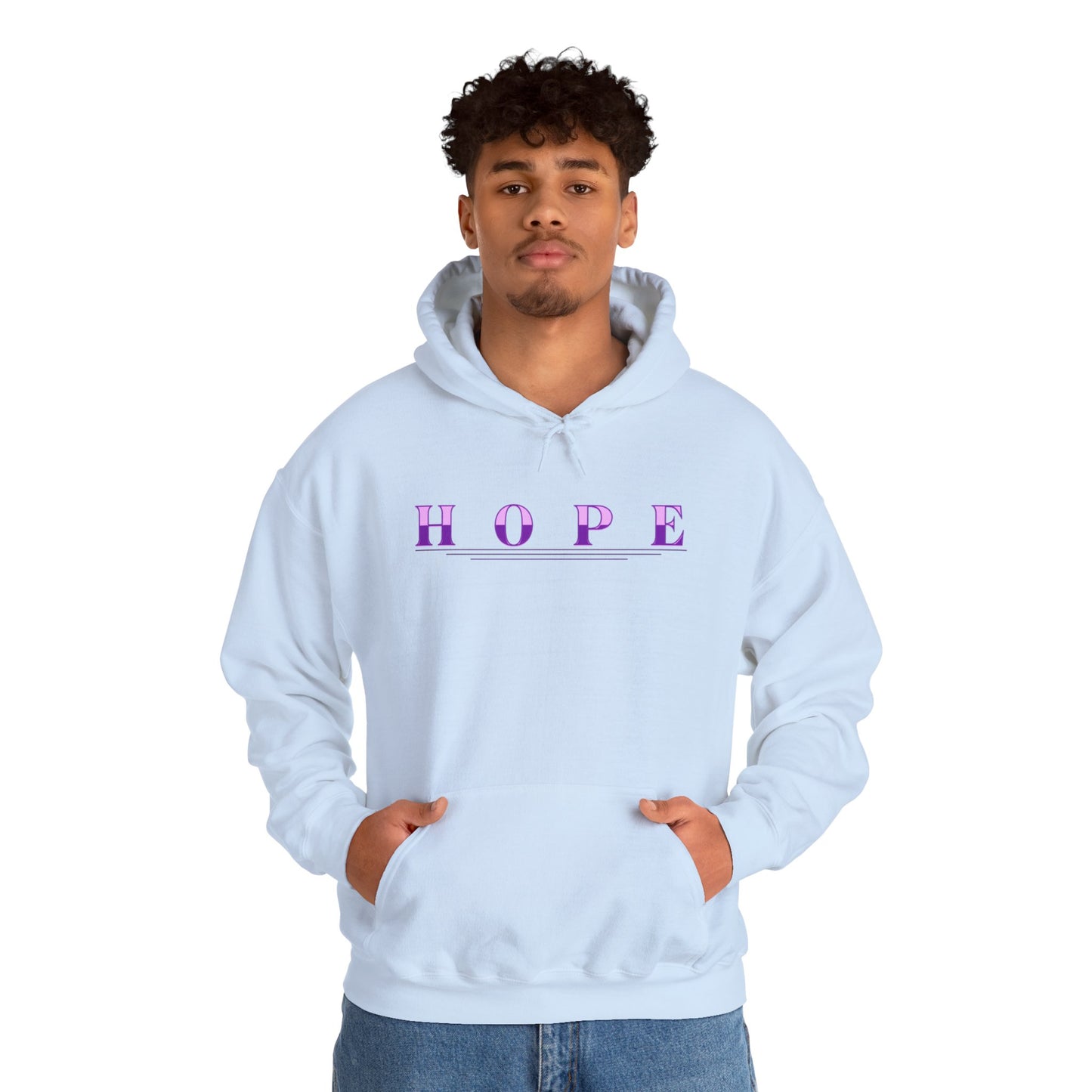 Men’s “Hope” Hoodie – Bold Scripture Pullover | Isaiah 40:31
