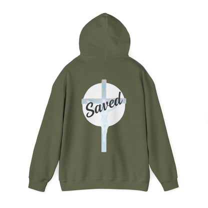 Redeemed & Saved – Women’s Christian Cross Hoodie