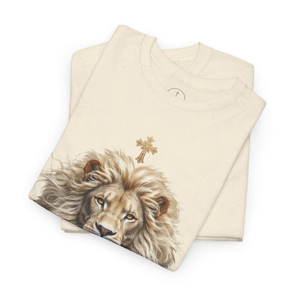Christ the King (Lion of Judah) — Men's Christian T-Shirt