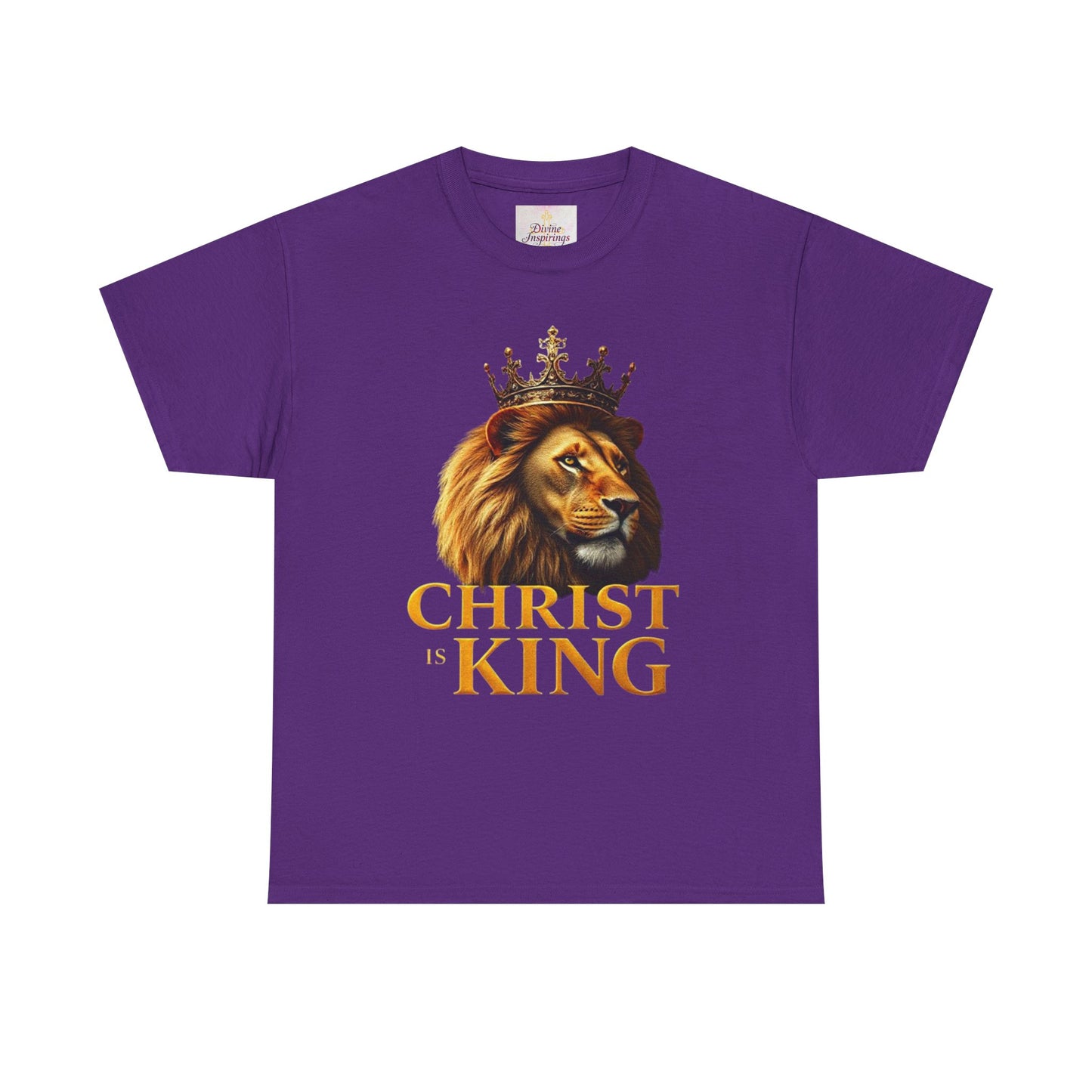 Christ Is King – Lion & Cross Women’s Christian Tee