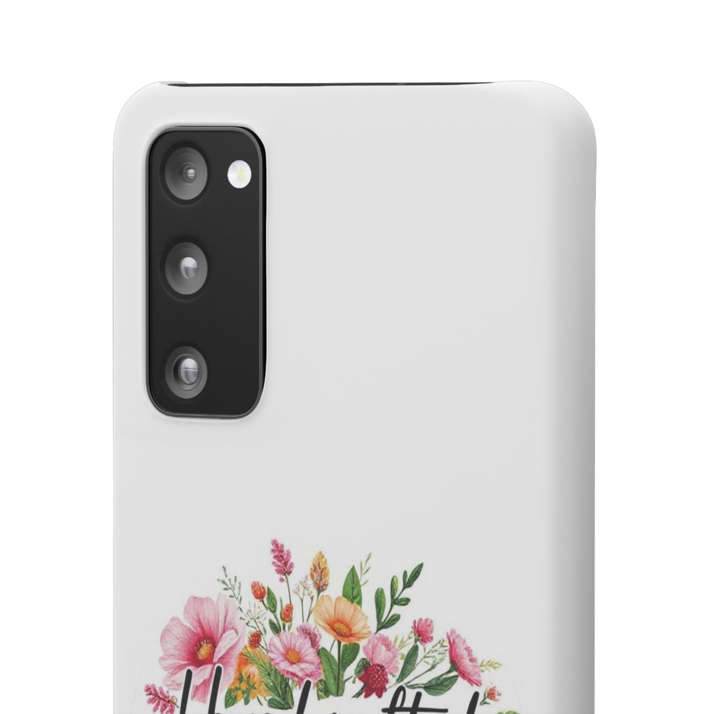 Handcrafted by God Snap Case for Samsung – Fearfully & Wonderfully Made