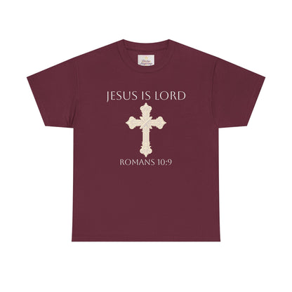 Jesus is Lord - Christian Women's Tee (White Lettering)