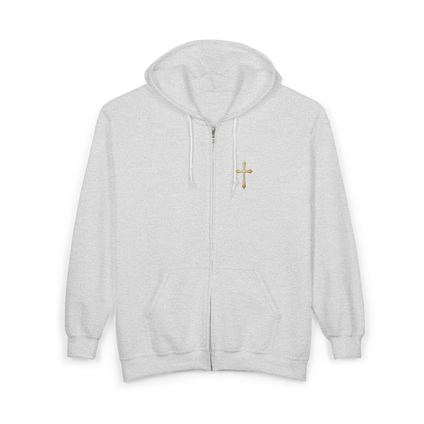 Amen in Motion – Women’s Zip-Up Hoodie (Black Logo)