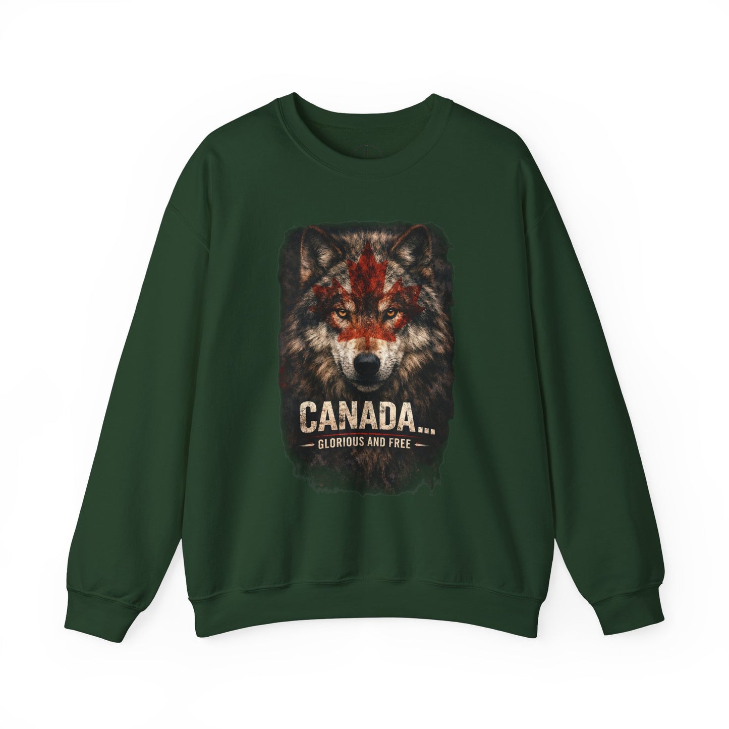 Canada War Paint: Glorious and Free - Men's Sweatshirt