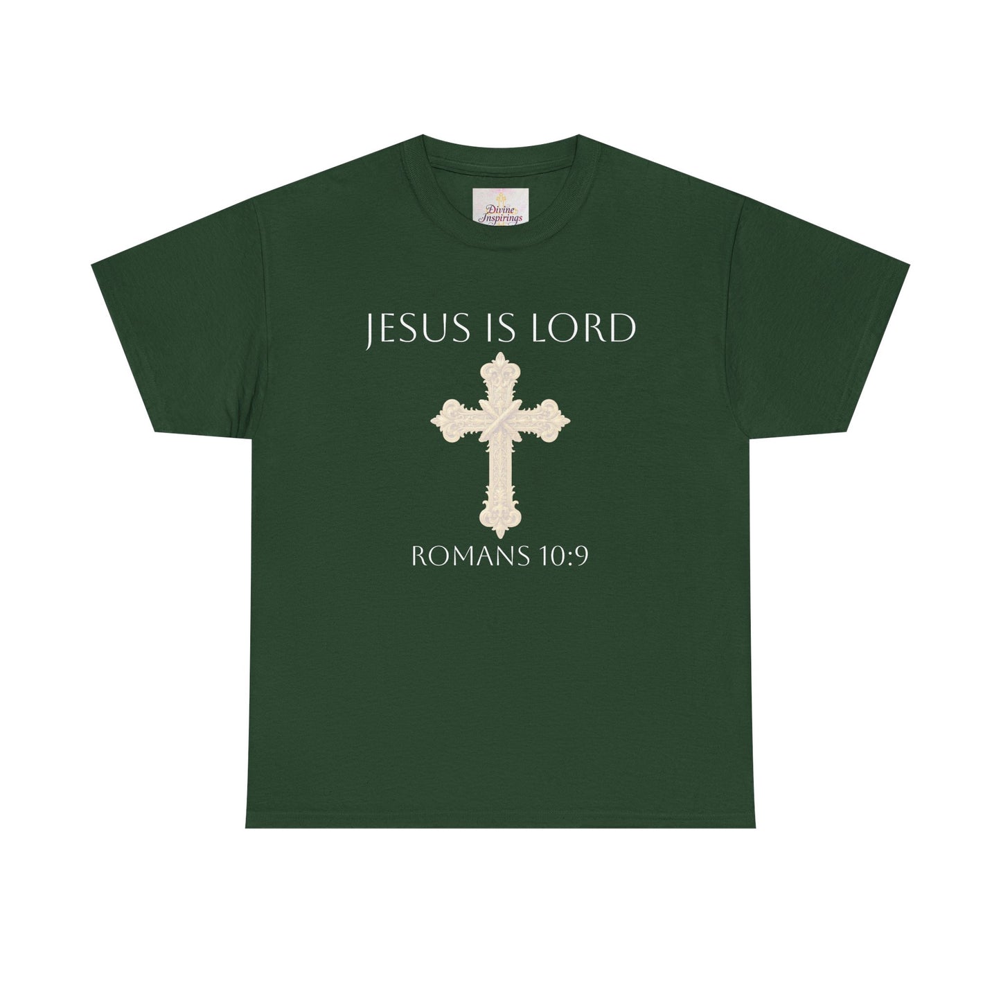 Jesus is Lord - Christian Women's Tee (White Lettering)