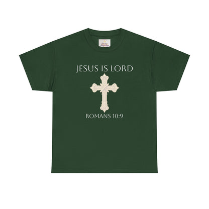 Jesus is Lord - Christian Women's Tee (White Lettering)