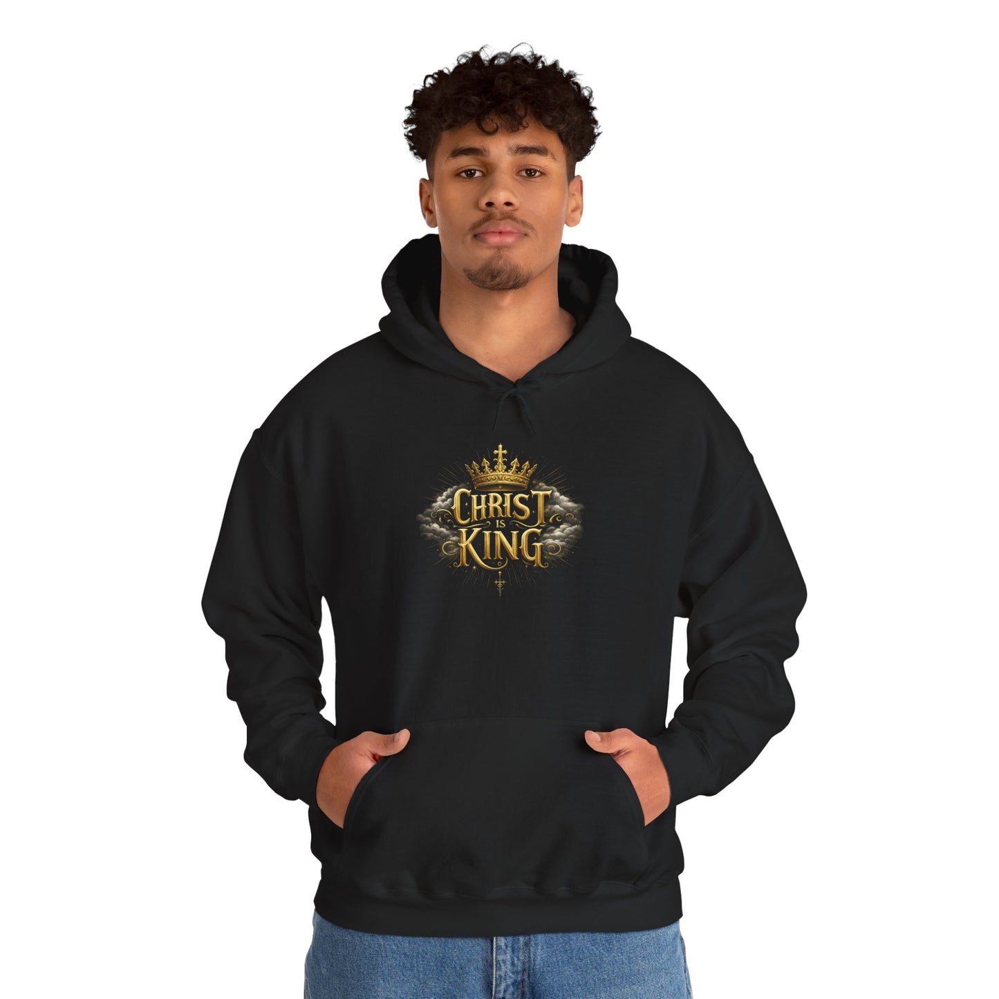 Christ is King Men's Christian Hoodie