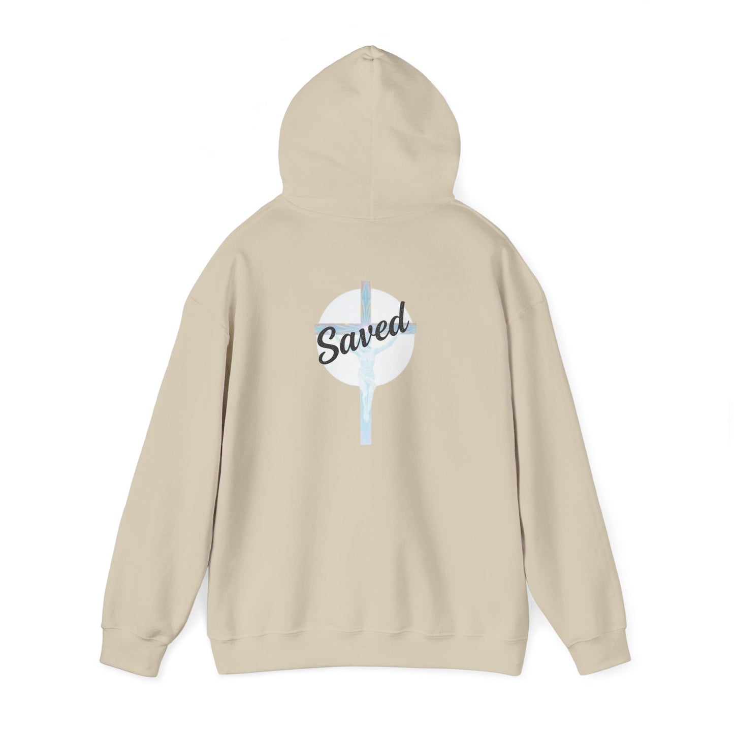 Saved in Christ – Men’s Christian Hoodie