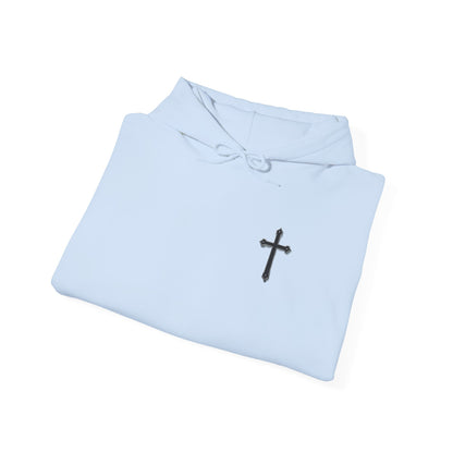 Black Cross Women’s Hoodie – Christian Apparel