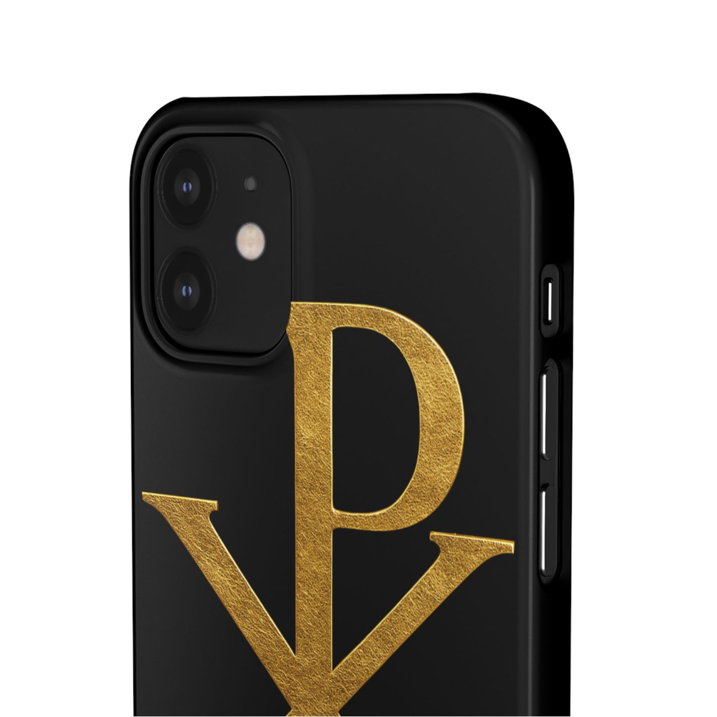 Black Chi Rho Snap Case for iPhone – The Way, Truth & Life