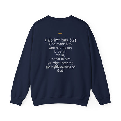 Righteousness - Men's Christian Sweatshirt (Dark Colors)