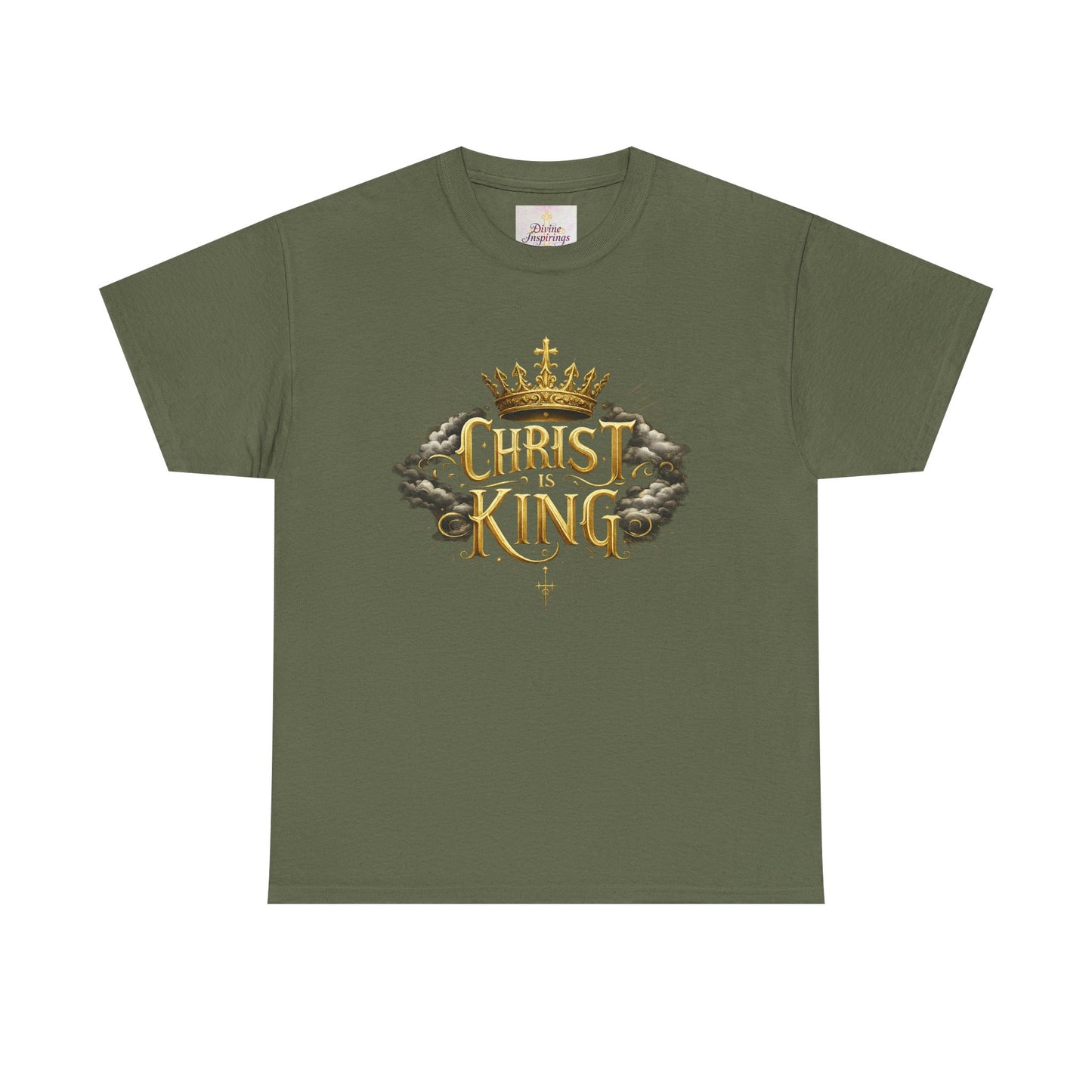 Christ is King Crowned - Women's Christian T-Shirt