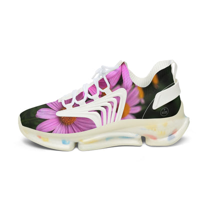 Bloom in Grace – Women’s Floral Print Mesh Sneakers