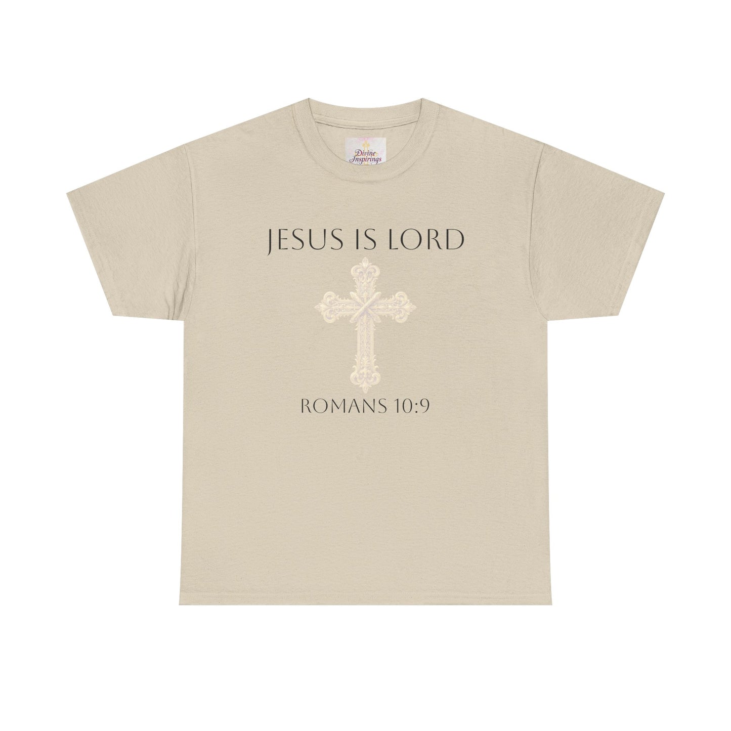 Jesus is Lord - Christian Women's Tee (Black Lettering)