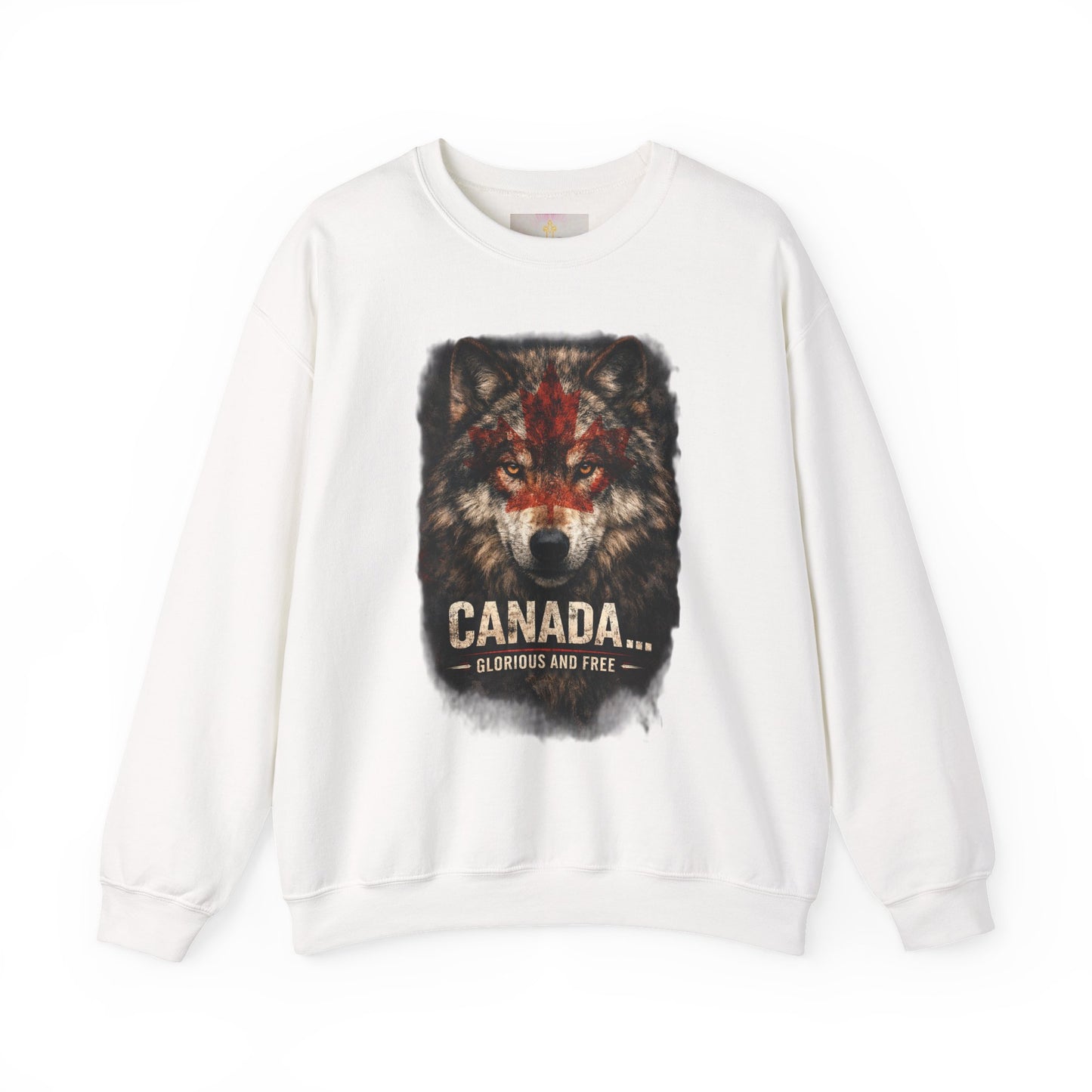 Canada War Paint: Glorious and Free - Women's Sweatshirt