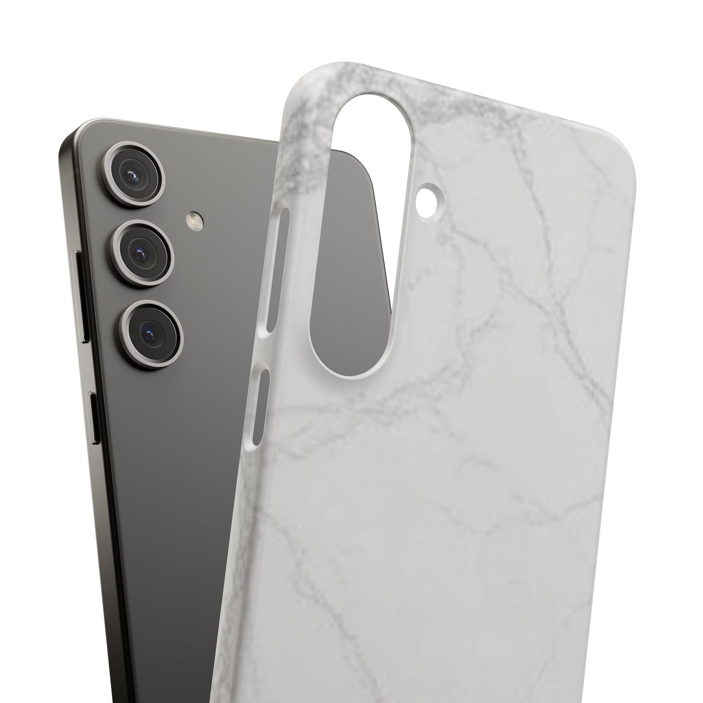 Marble Finish Samsung Snap Case
