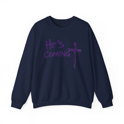 He's Coming – Men’s Christian Sweater (II)