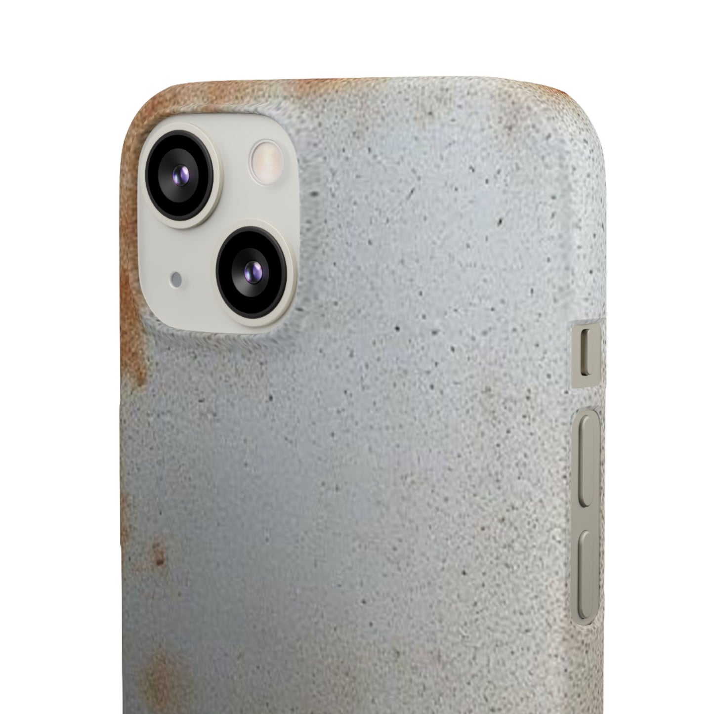 Old Steel Finish iPhone Snap Case