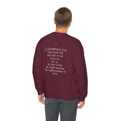 Righteousness - Men's Christian Sweatshirt (Dark Colors)