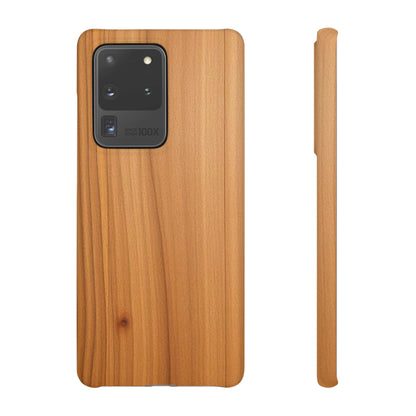 Natural Wood Grain Samsung Snap Case