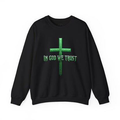In God We Trust (Matrix) - Men's Christian Sweater
