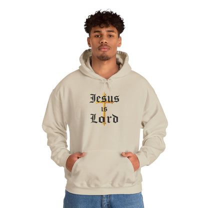 Jesus is Lord Men's Christian Hoodie