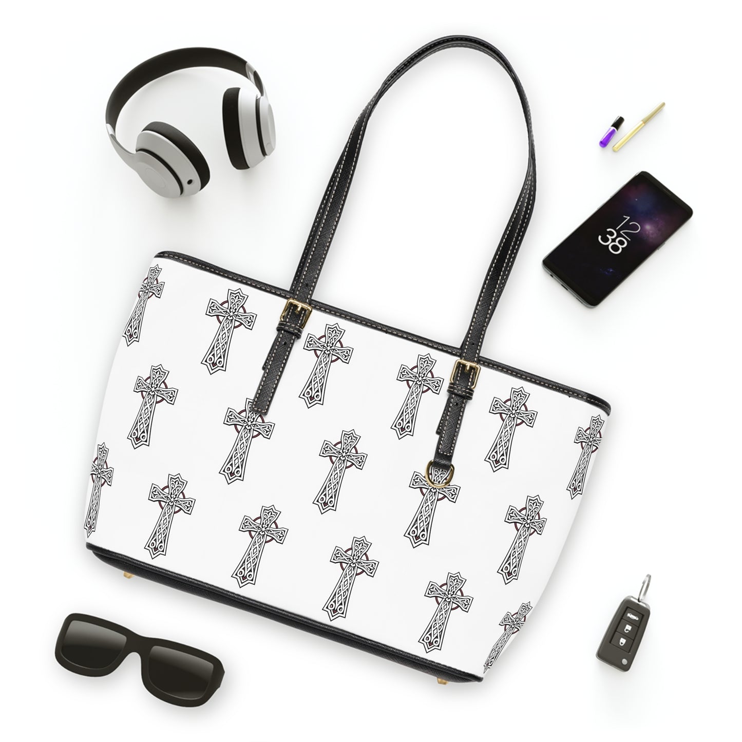Celtic Cross Women’s Shoulder Bag – Faith and Heritage United