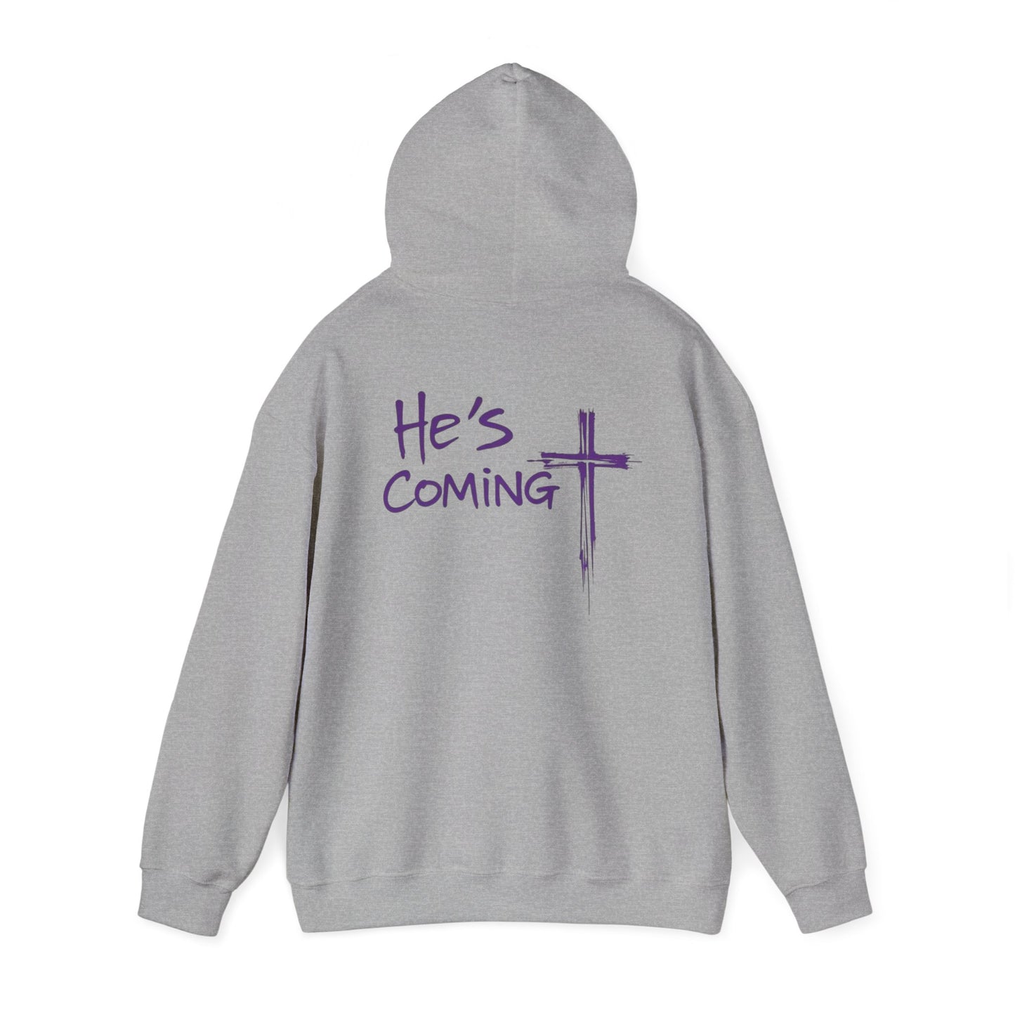 He's Coming, Prepare the Way – Christian Men's Hoodie