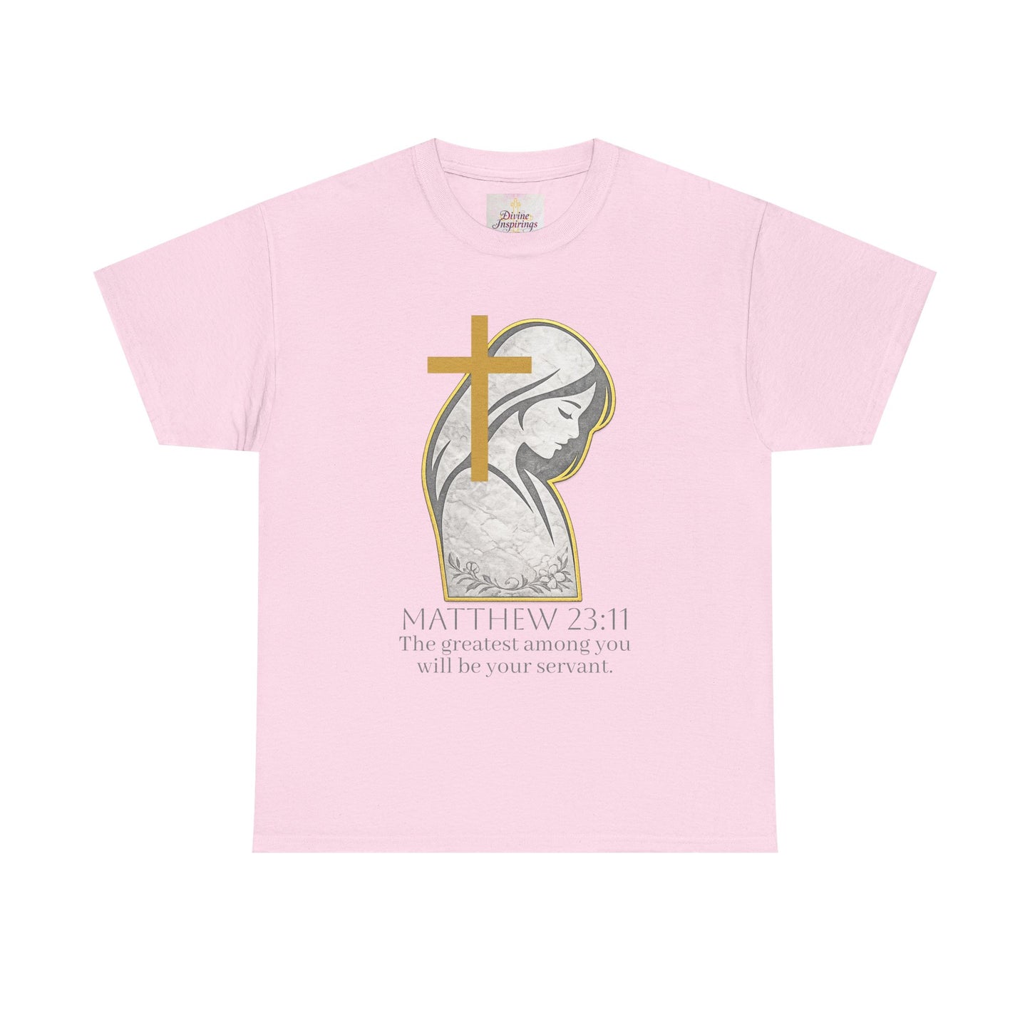 Humble Servant - Women's Christian Tee (Dark Lettering)