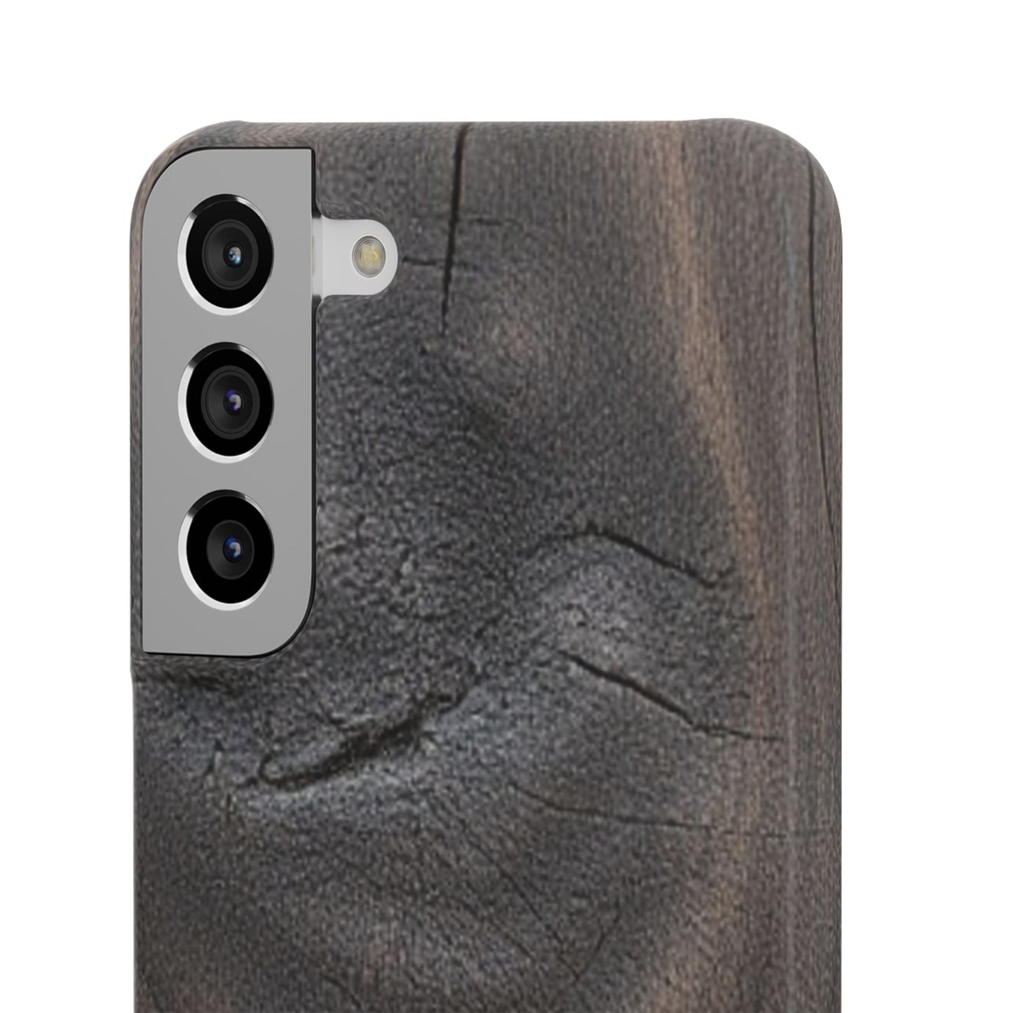 Dark Wood Grain Samsung Snap Case