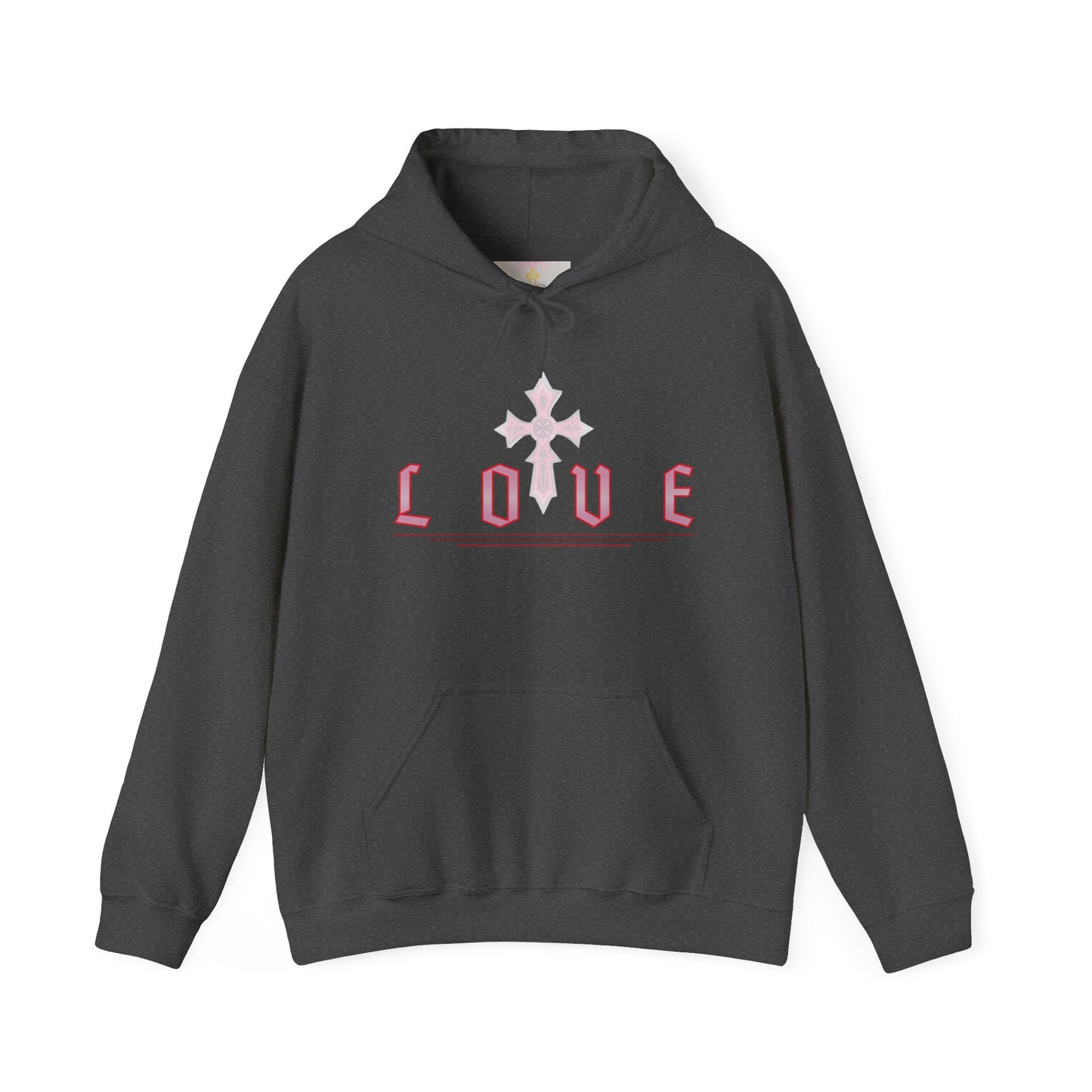 Fearless Love Men’s Hoodie – Stand Strong in Faith