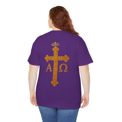 Christ Is King – Lion & Cross Women’s Christian Tee