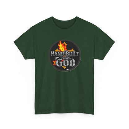 Hand Built By God - Men's Christian T-Shirt