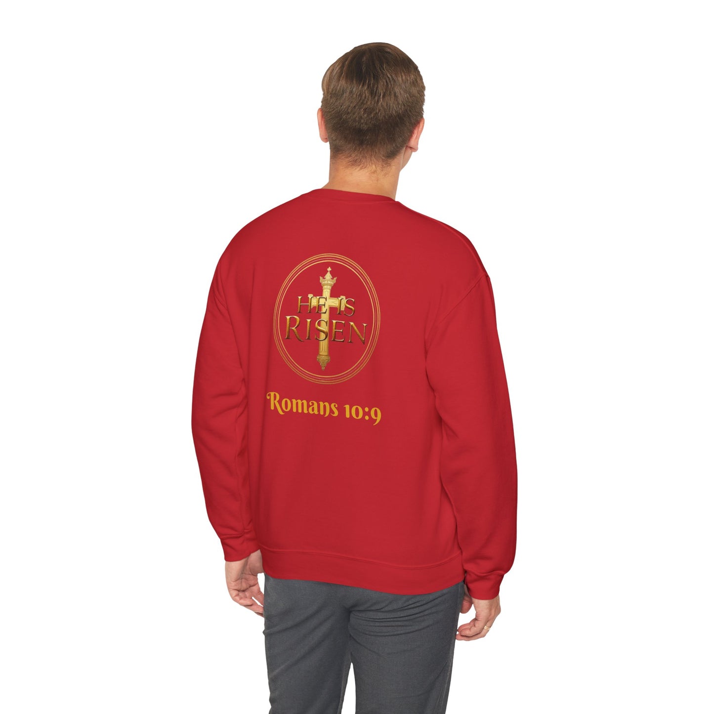 Jesus Is Lord (Gold Ed) - Men's Faith Sweater