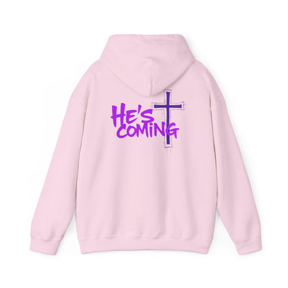 He’s Coming Women’s Hoodie- Christian Apparel