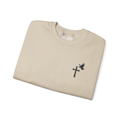 God’s Grace: Cross & Ravens Women's Sweatshirt