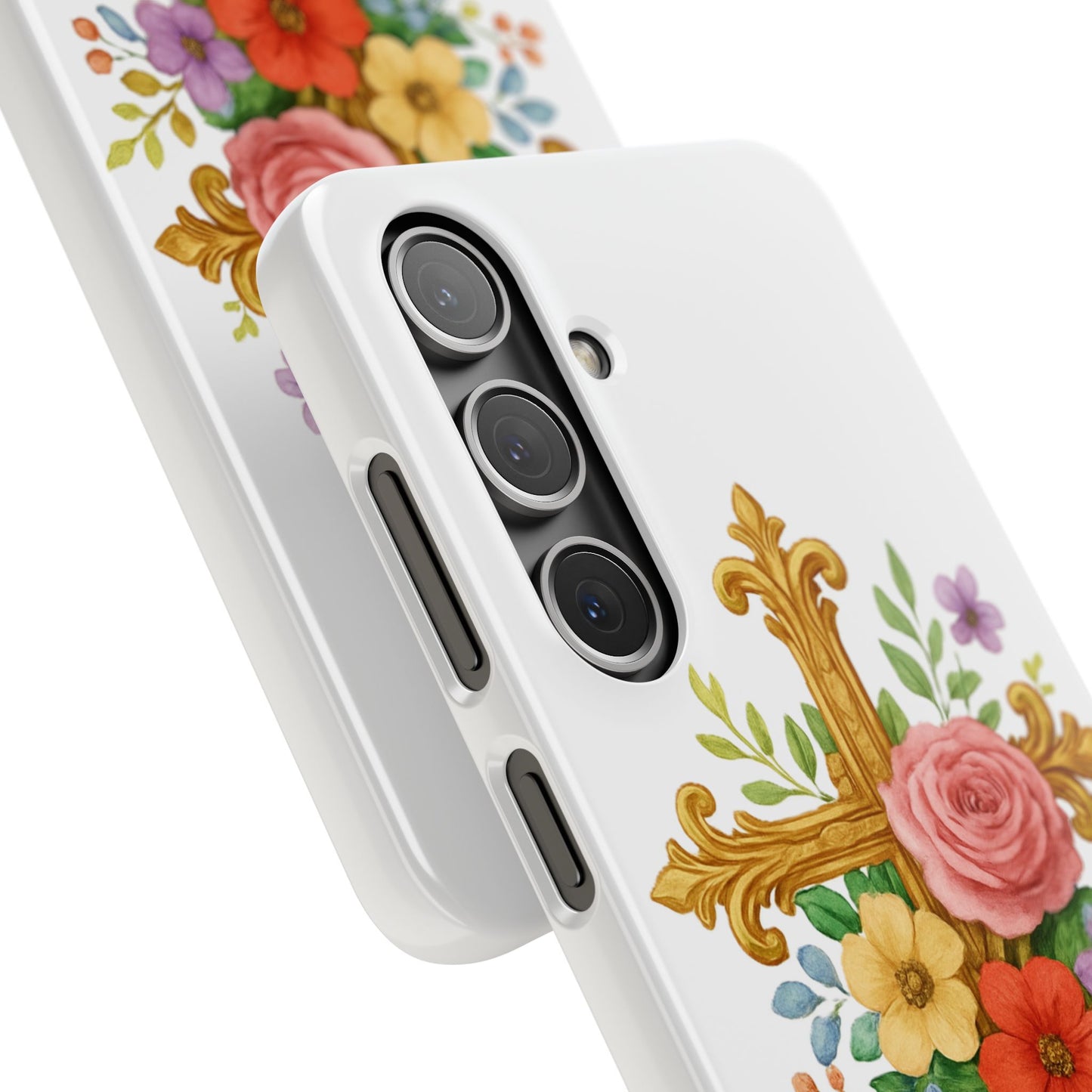 Floral Cross Snap Case for Samsung – Faith in Bloom