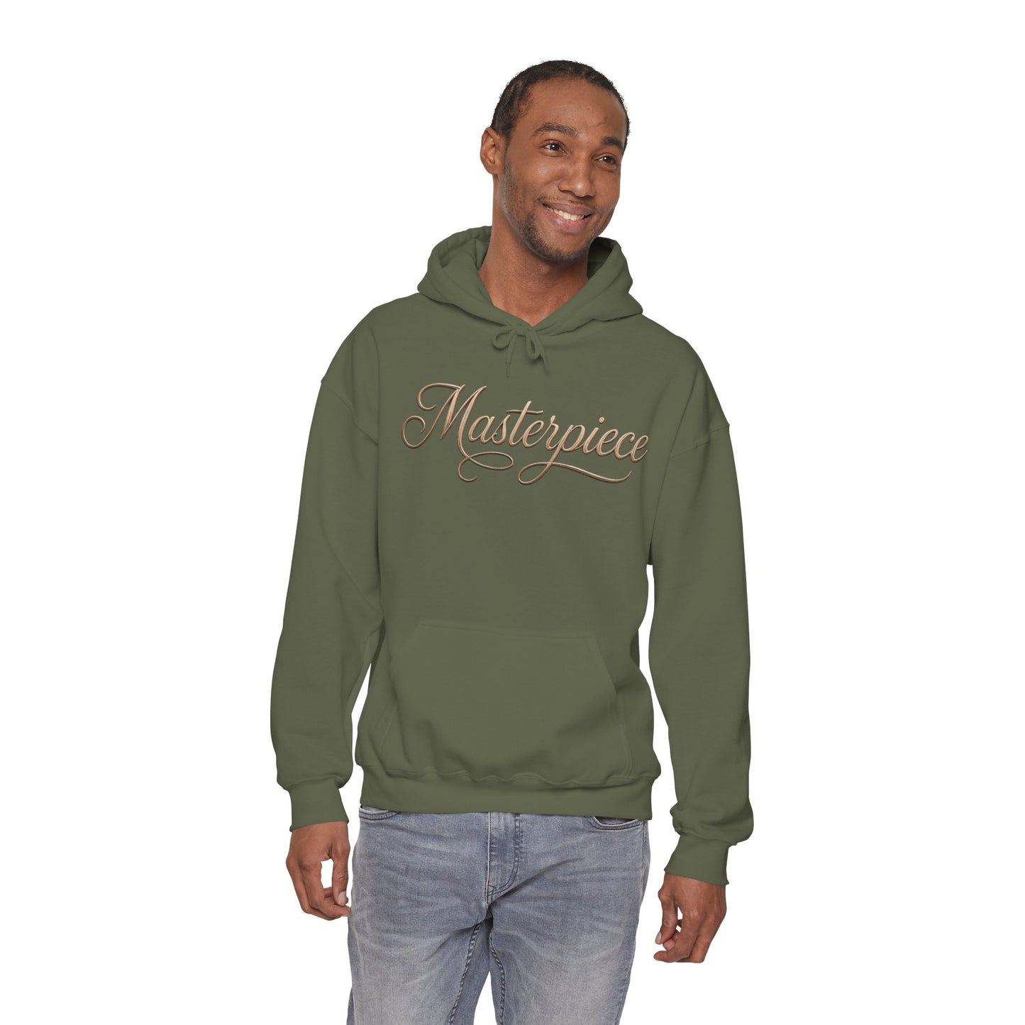 Masterpiece Signature Men’s Hoodie – Inspirational Christian Faith Apparel