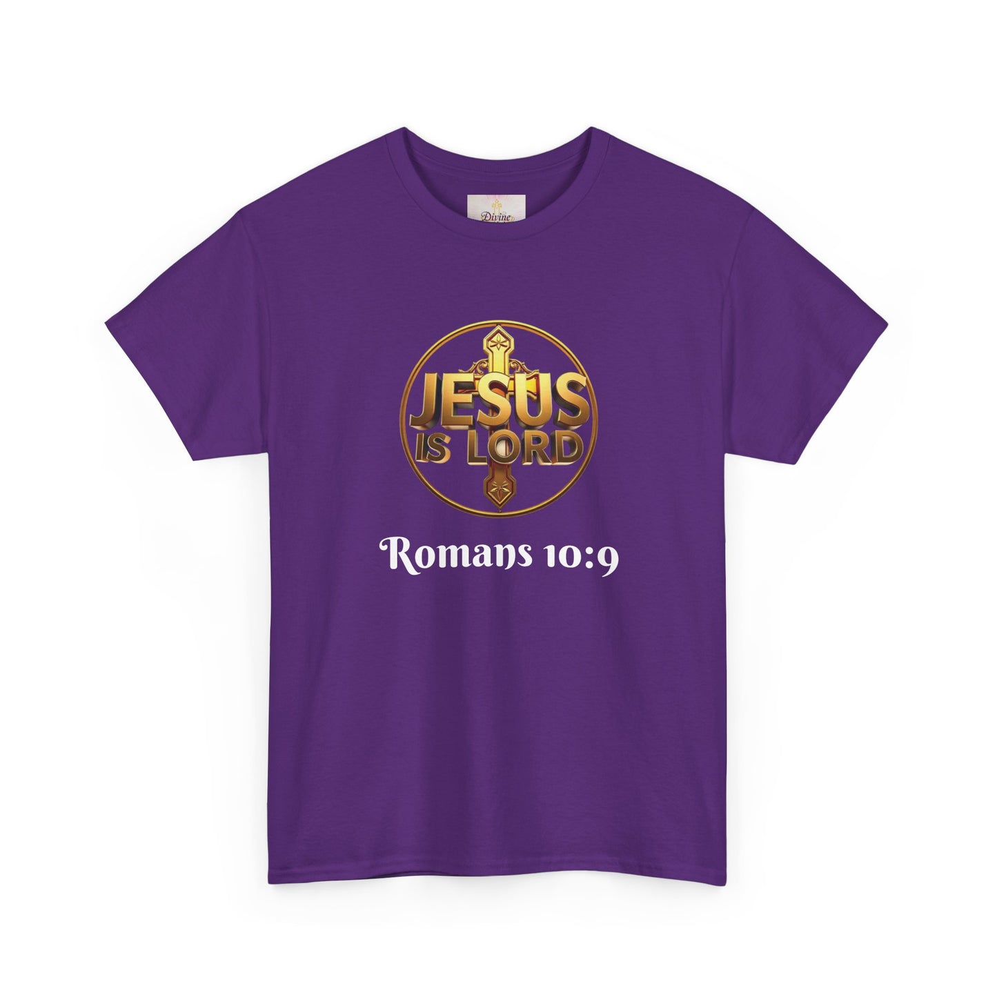Jesus Is Lord / He Is Risen Christian Tee – Men’s Bold Faith Statement (White Lettering)