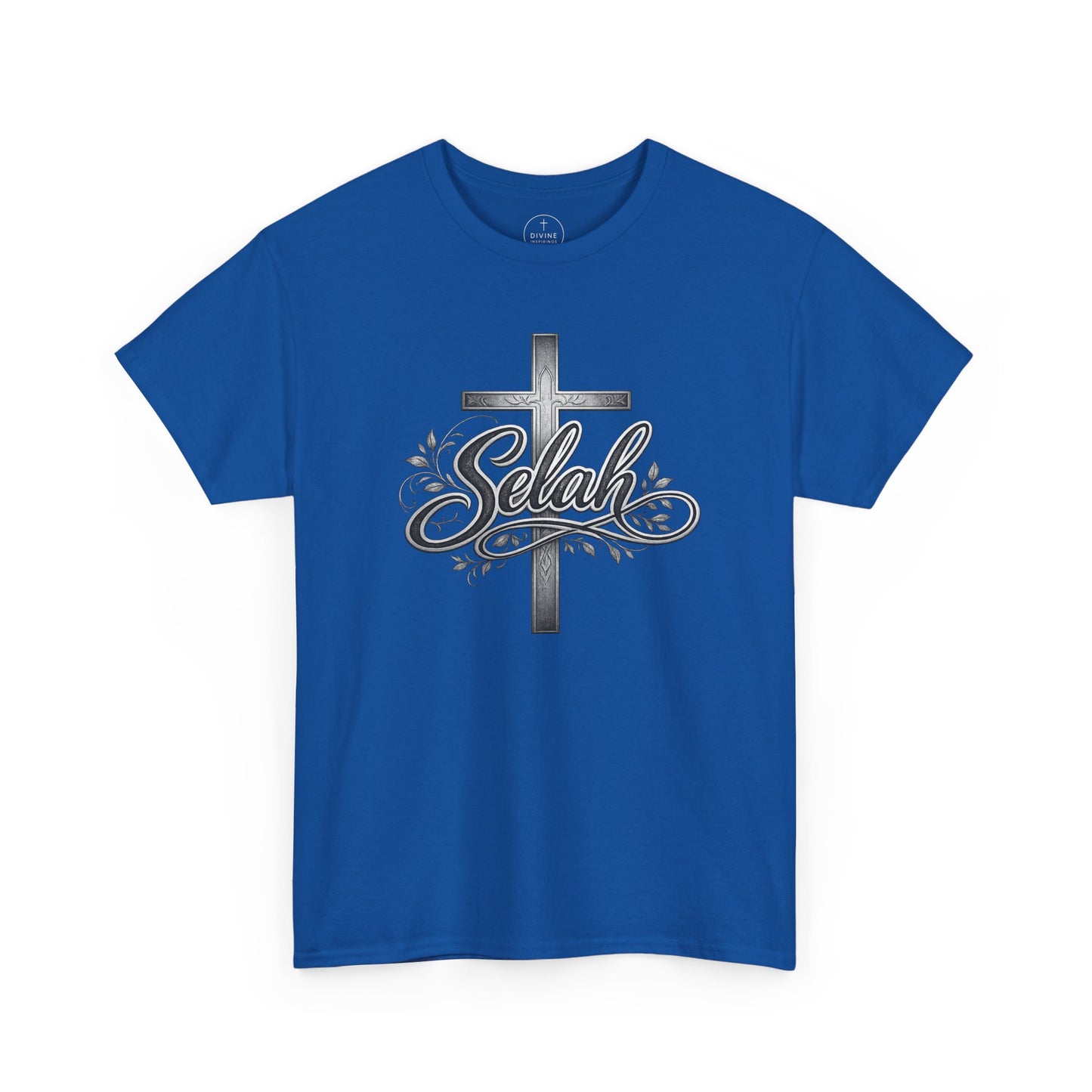 Selah Cross Tee — Men's Christian T‑Shirt