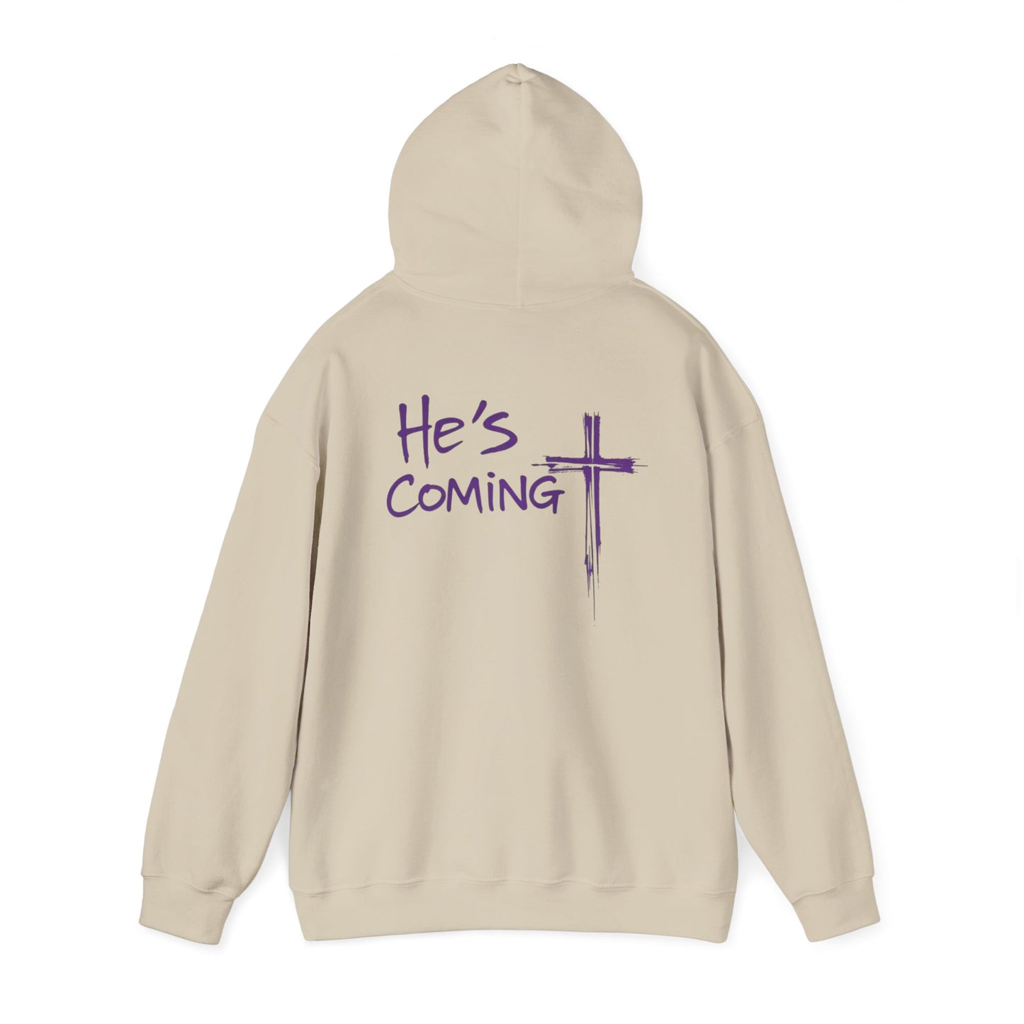 He's Coming, Prepare the Way – Christian Men's Hoodie