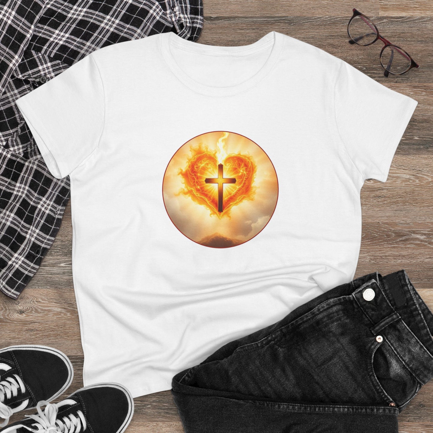 Sacred Heart Women’s Tee of Grace & Compassion