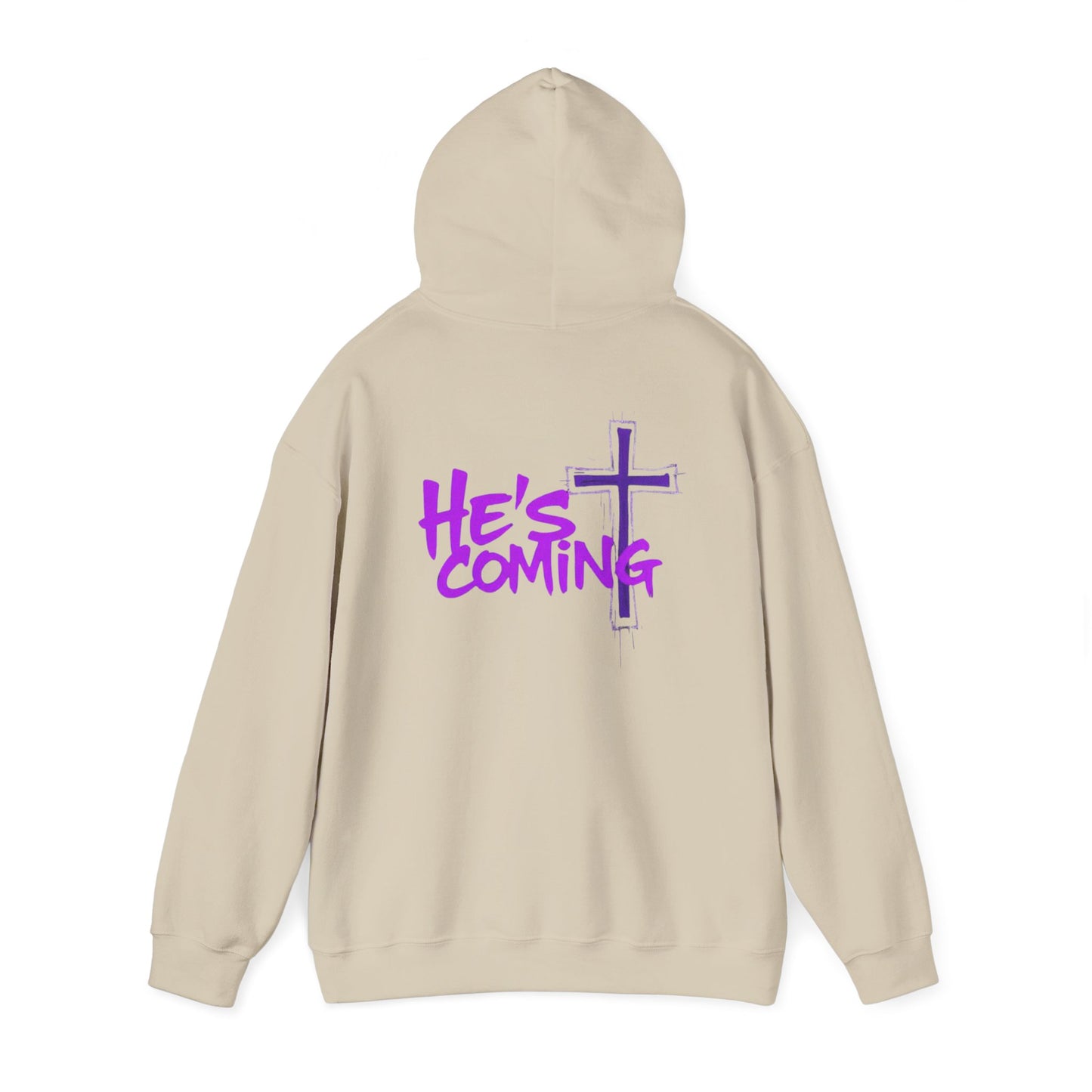 He’s Coming Men’s Christian Streetwear Hoodie