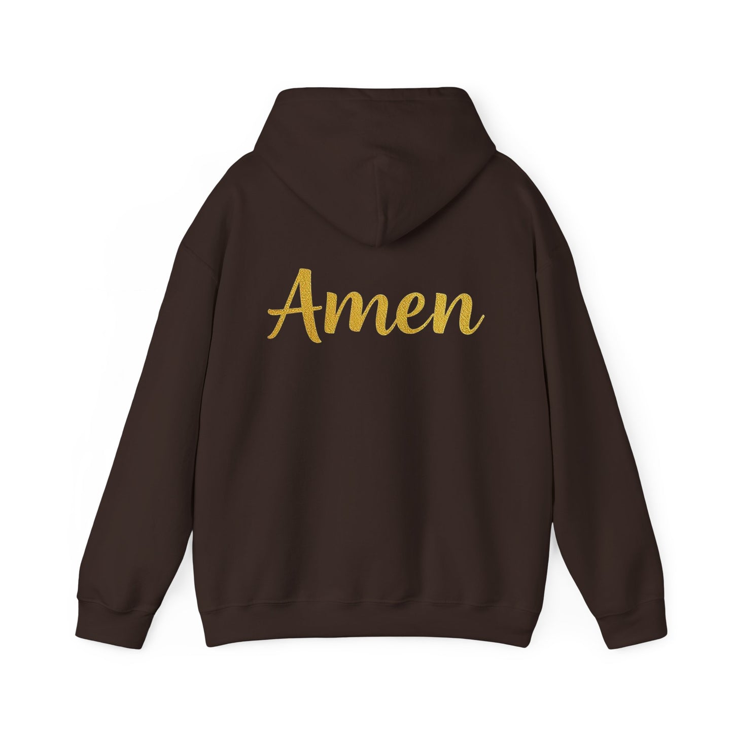 Amen Men’s Hoodie – Inspirational Christian Faith Apparel