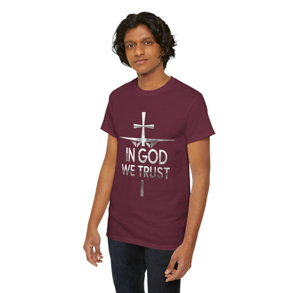 In God We Trust (Silver Ed) | Men’s Christian T-Shirt