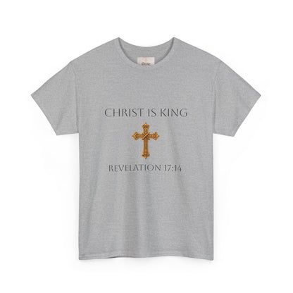 Faithful & Victorious Women’s Christian Tee – Christ is King (Revelation 17:14)