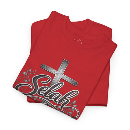 Selah Cross Tee — Men's Christian T‑Shirt