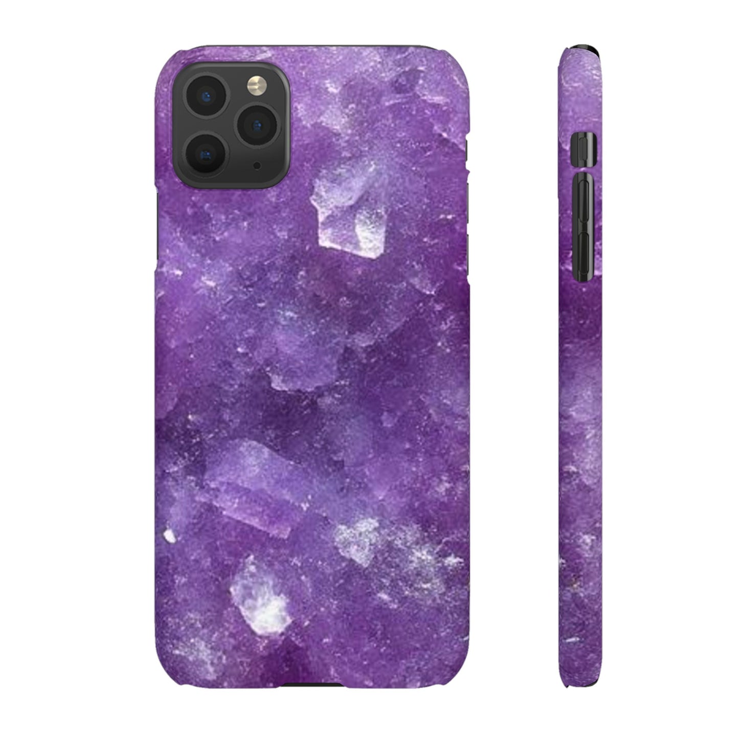 Amethyst Crystal Finish iPhone Snap Case