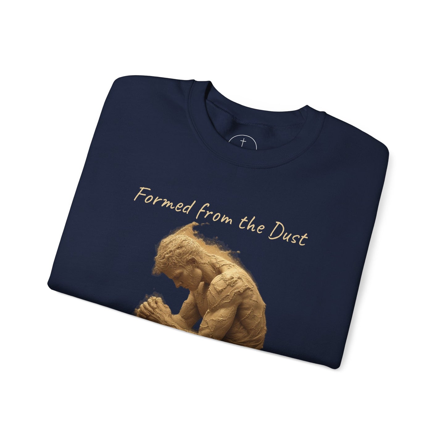 Formed from the Dust (Light Lettering) - Men’s Christian Sweatshirt