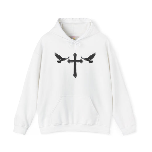 Guided by Grace – Cross & Crows Women’s Hoodie